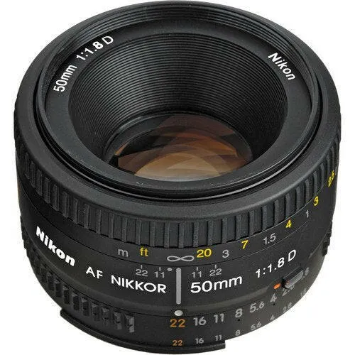 Nikon 50mm f/1.8D AF Nikkor Lens