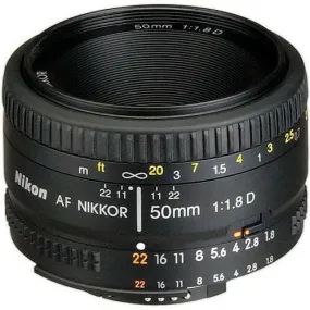 Nikon 50mm f/1.8D AF Nikkor Lens