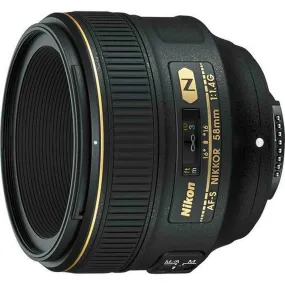 Nikon Nikkor 58 mm F/1.4 SWM AS Aspherical N M/A Lens