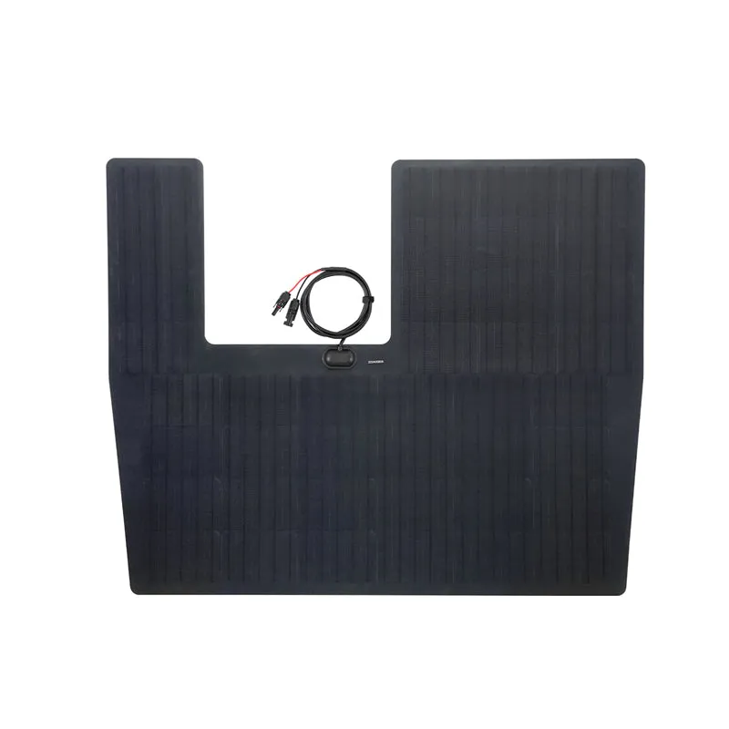Nissan Patrol (Y61 Y62 with scoop) Lensun 125W Bonnet Flexible Solar Panel