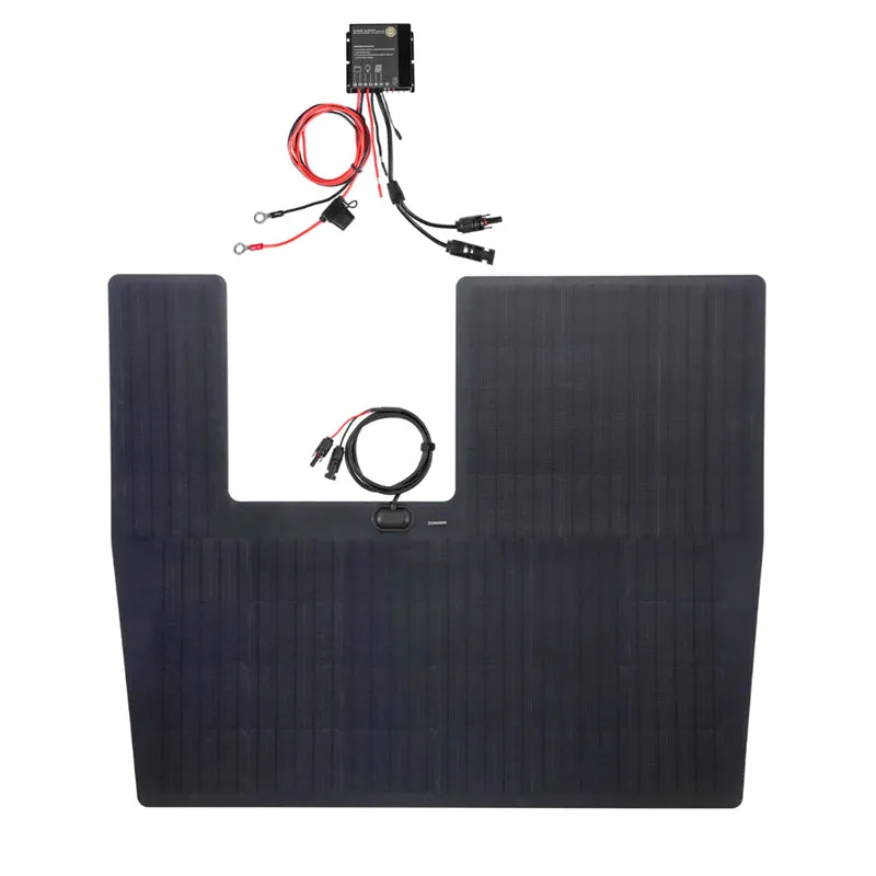 Nissan Patrol (Y61 Y62 with scoop) Lensun 125W Bonnet Flexible Solar Panel