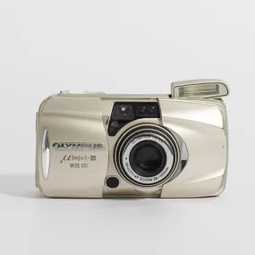 Olympus Mju-III Wide 100 w/ 28-100mm lens