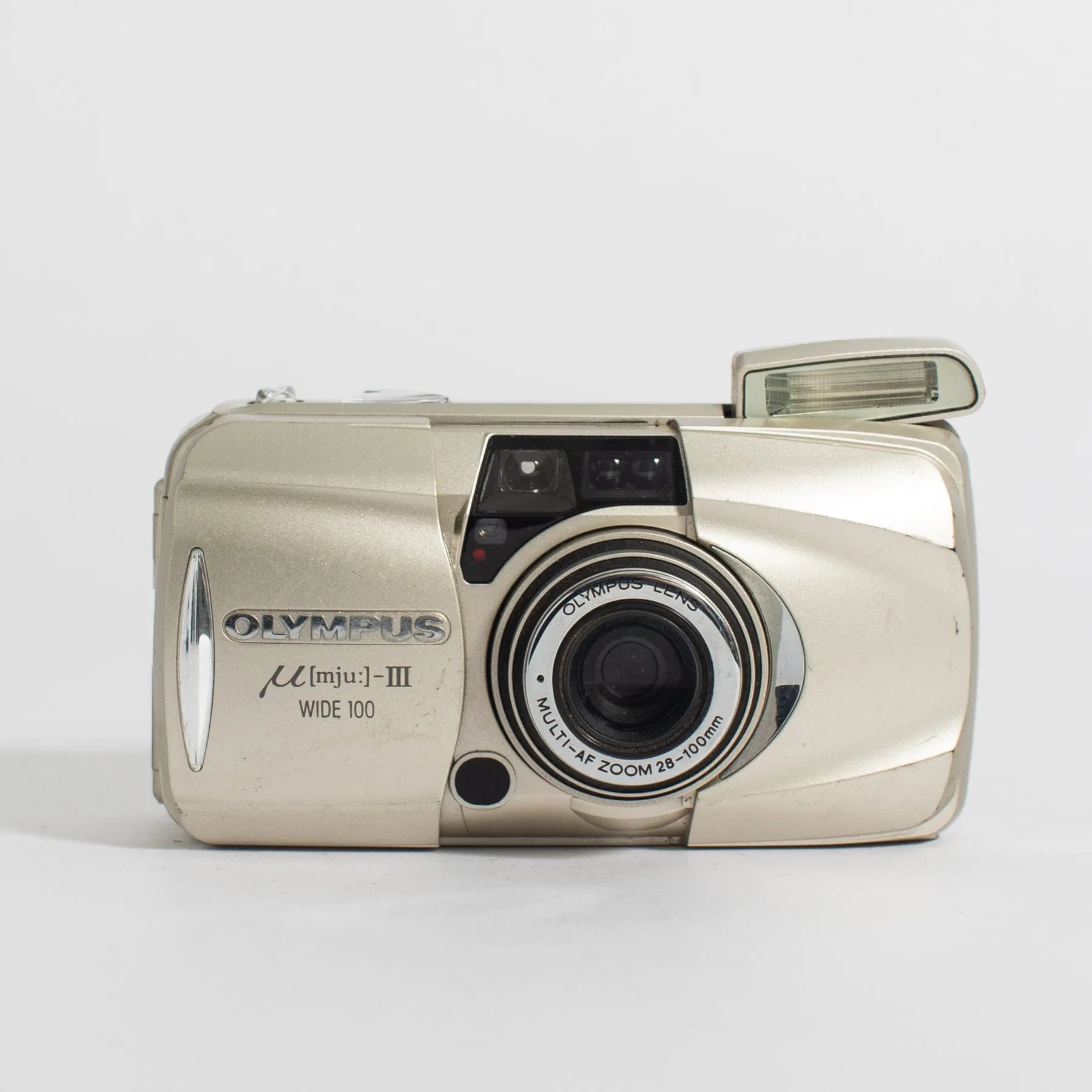 Olympus Mju-III Wide 100 w/ 28-100mm lens
