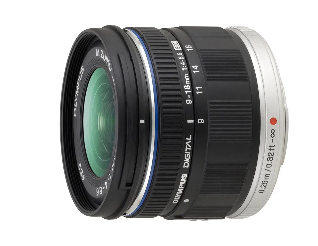 Olympus M.ZUIKO DIGITAL ED 9-18mm 1:4.0-5.6 Lenses