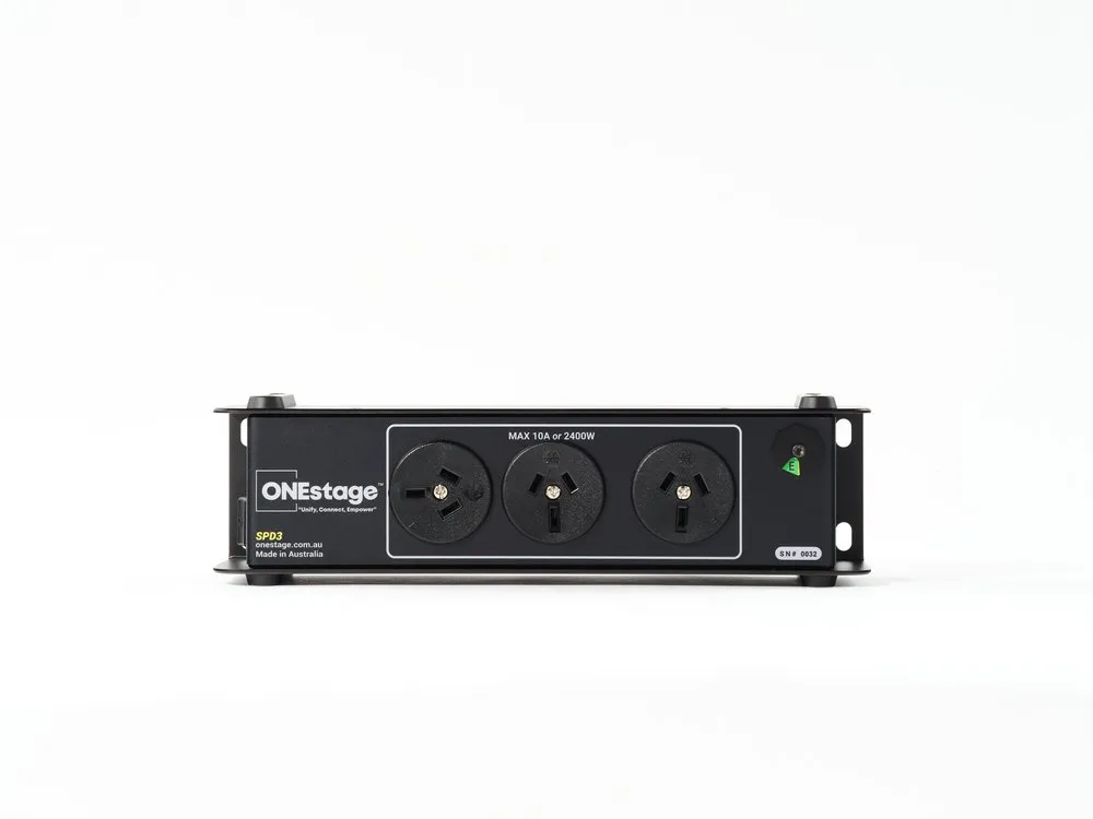 ONESTAGE SPD3 STAGE POWER DISTRO 3 OUTLET