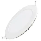 Pack of 4 12W Recessed Round LED Downlight Mini Panel 175mm Diameter, 160mm Hole Size, CE Driver, 6000K, 20000 Hours Long Life