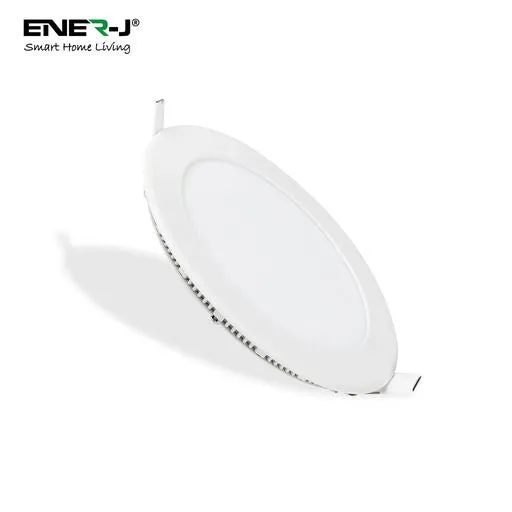 Pack of 4 12W Recessed Round LED Downlight Mini Panel 175mm Diameter, 160mm Hole Size, CE Driver, 6000K, 20000 Hours Long Life