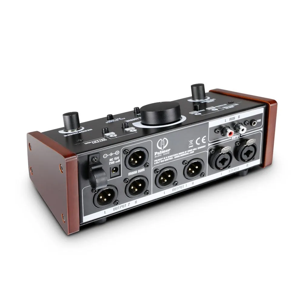 Palmer PAL-PMONICON-L Passive Monitor Controller For Two Sets Of Speakers