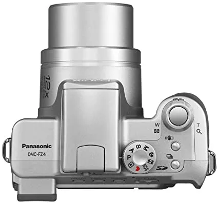Panasonic Lumix DMC-FZ4 4MP Digital Camera with 12x Image Stabilized Optical Zoom