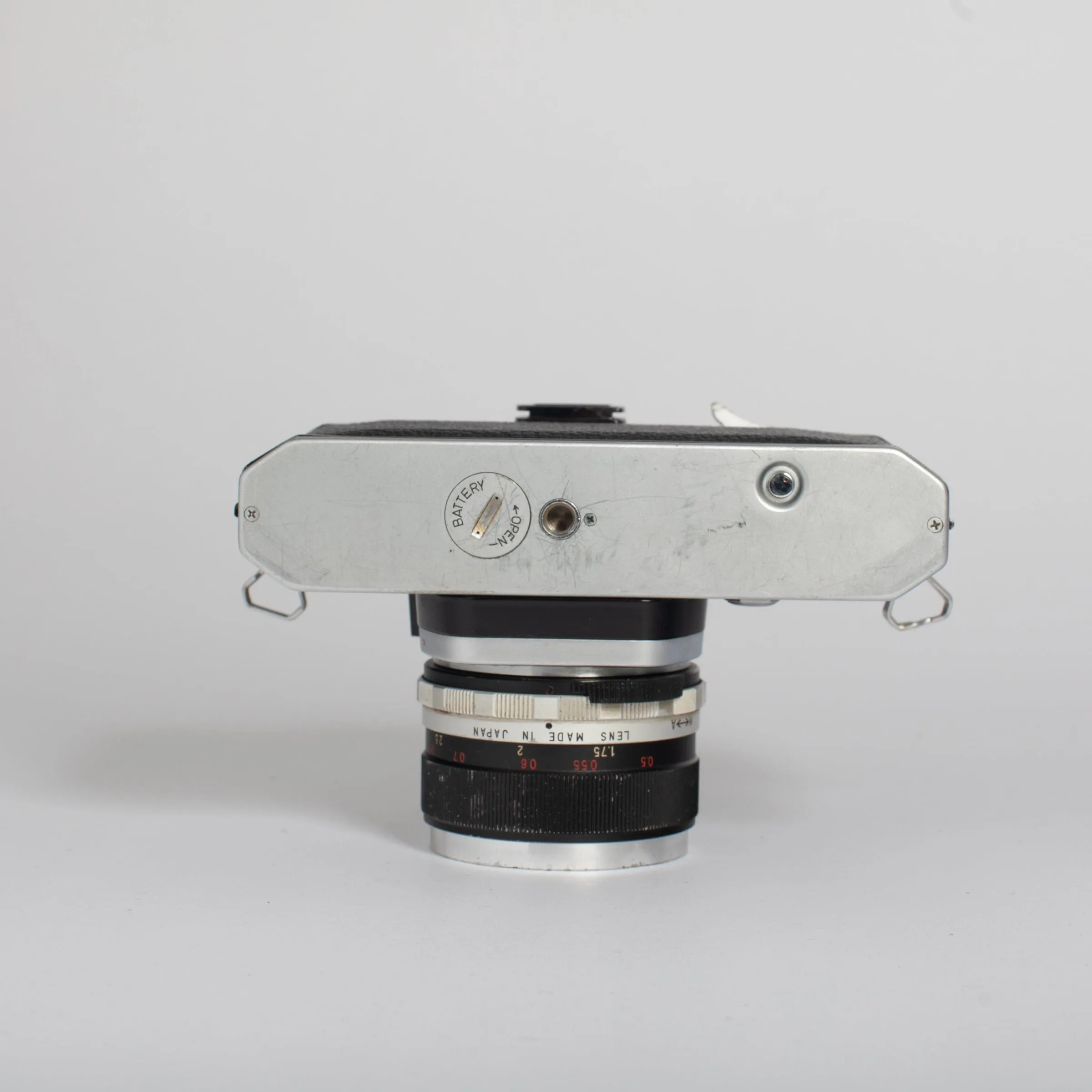 Pentax Spotmatic F with 50mm F/2 Mamiya Sekor Lens