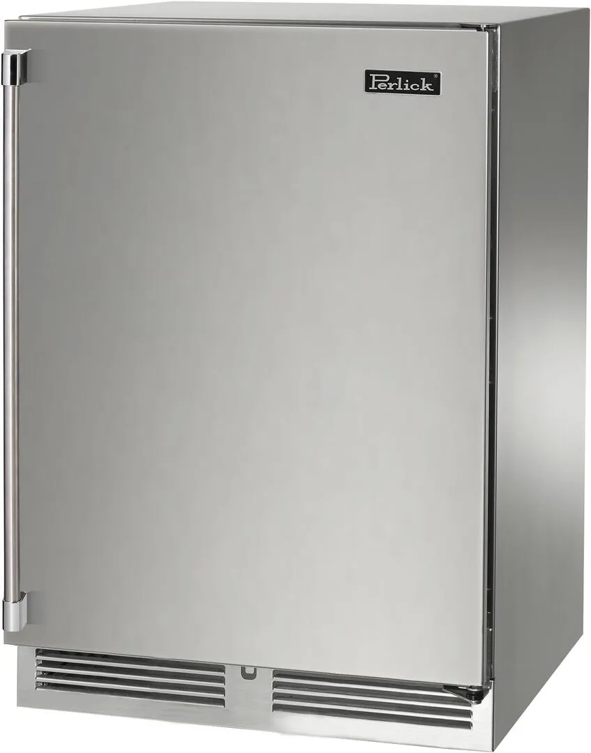 Perlick 24 inch Signature Series 5.2 cu ft Compact Refrigerator HP24RS-4-1
