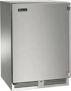 Perlick 24 inch Signature Series 5.2 cu ft Compact Refrigerator HP24RS-4-1