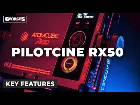 Pilotcine AtomCUBE RX50 RGBWW Portable Video Light (Premium Edition)