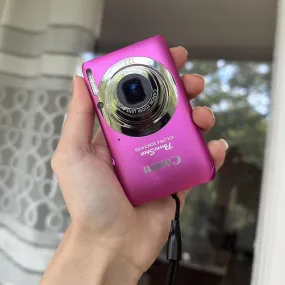 Pink Canon Powershot Elph 100HS Digital Camera 💖📸