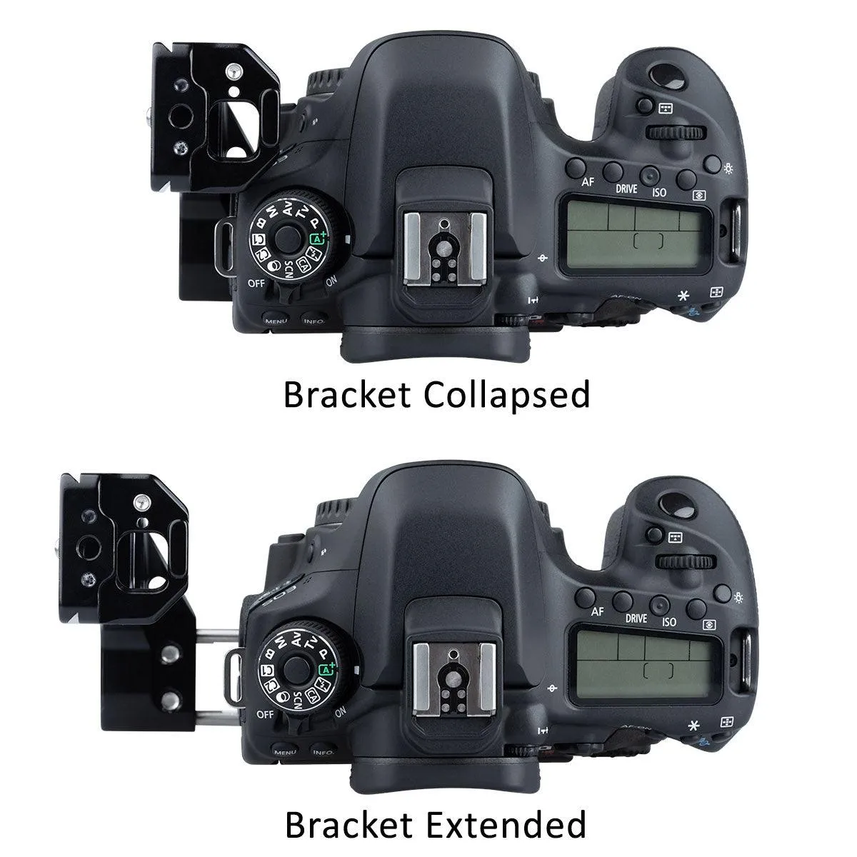 PLC70D Arca-Swiss L-Bracket for Canon 90D | 80D | 70D