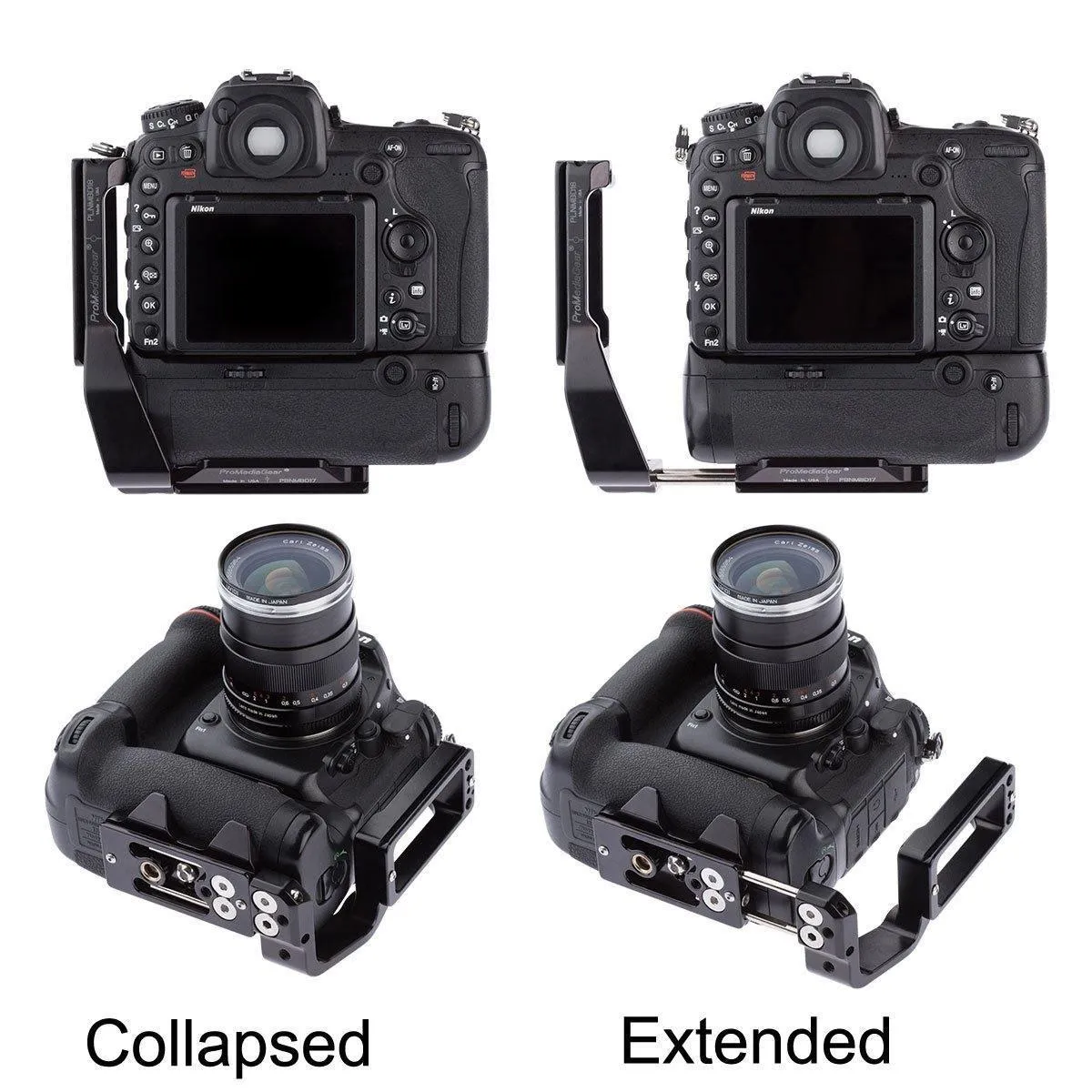 PLNMBD17-18 Arca-Swiss L-Bracket for Nikon D500 with MB-D17 Grip