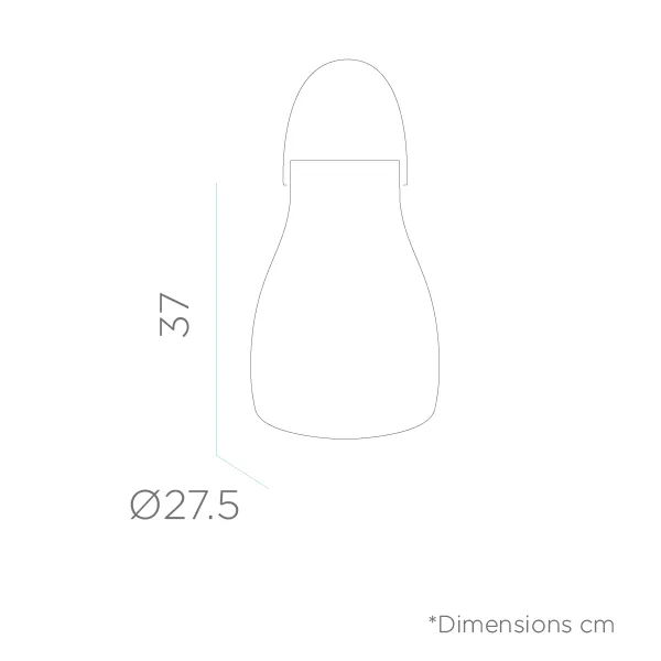 Portable lamp Kurby