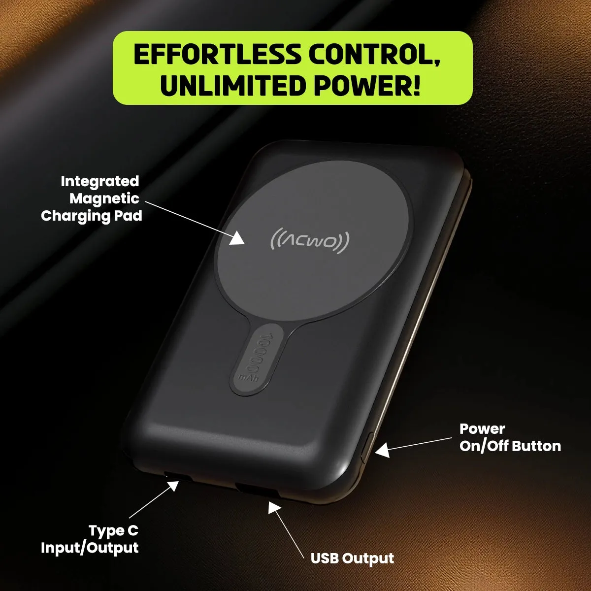 POwER Mag-1 MagSafe Compatible Power Banks