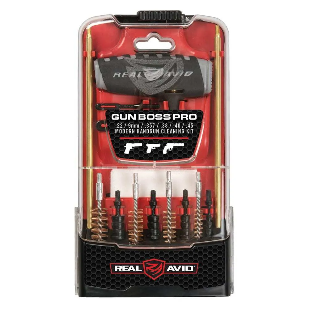 REAL AVID GUN BOSS PRO HANDGUN CLEANING KIT