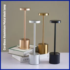 Rechargeable Cordless LED Desk Lamp with Dimmable Lighting