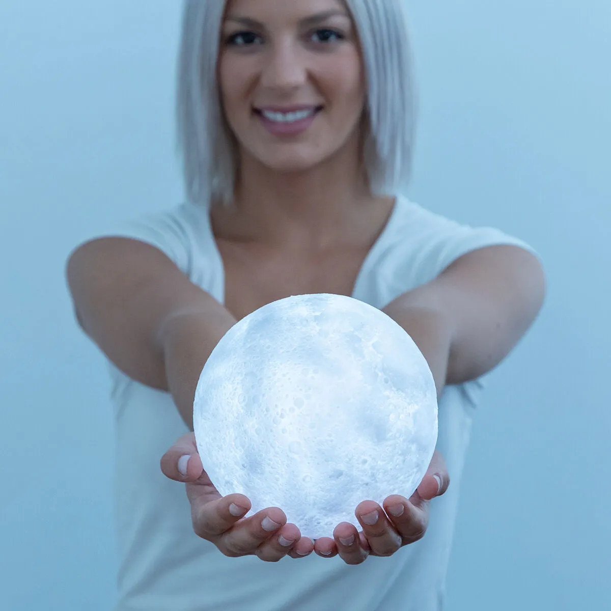 Rechargeable LED Moon Lamp Moondy InnovaGoods