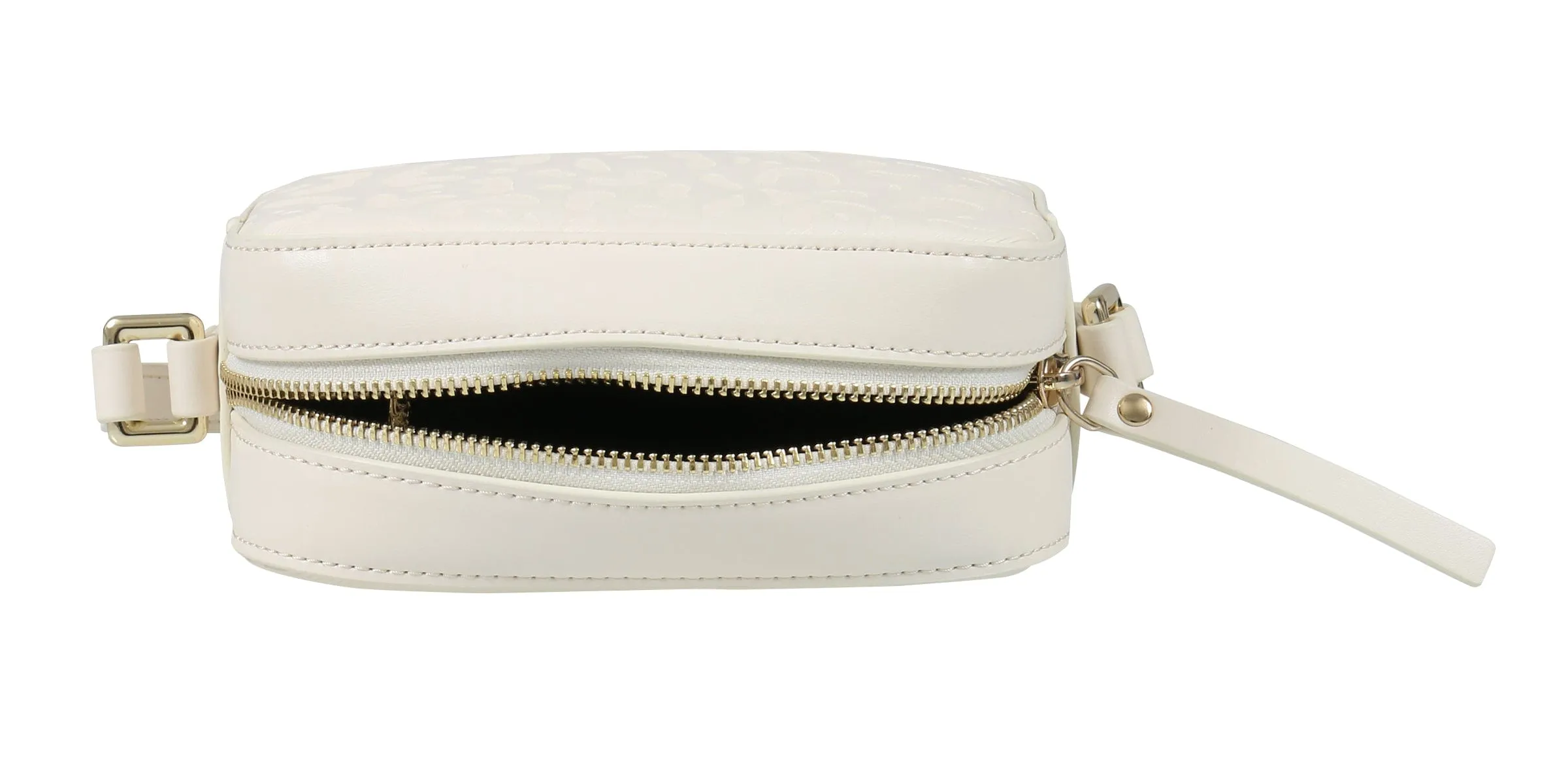 Roberto Cavalli Class GWLPBV 010 Sofia 002 Ivory Small Shoulder Bag