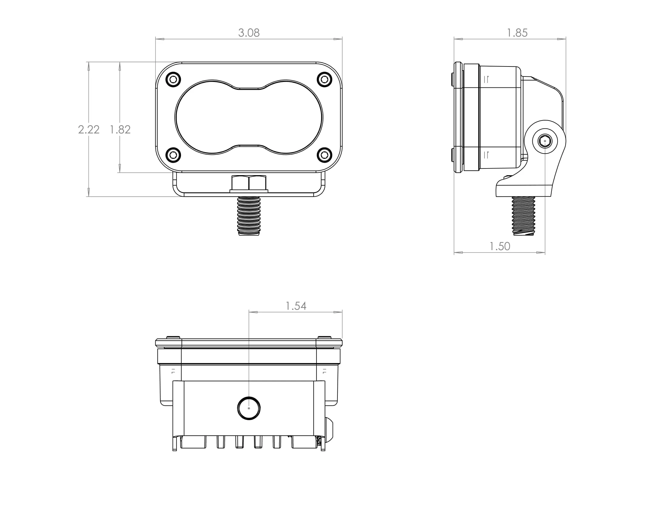 S2 Sport, Pair Wide Cornering LED