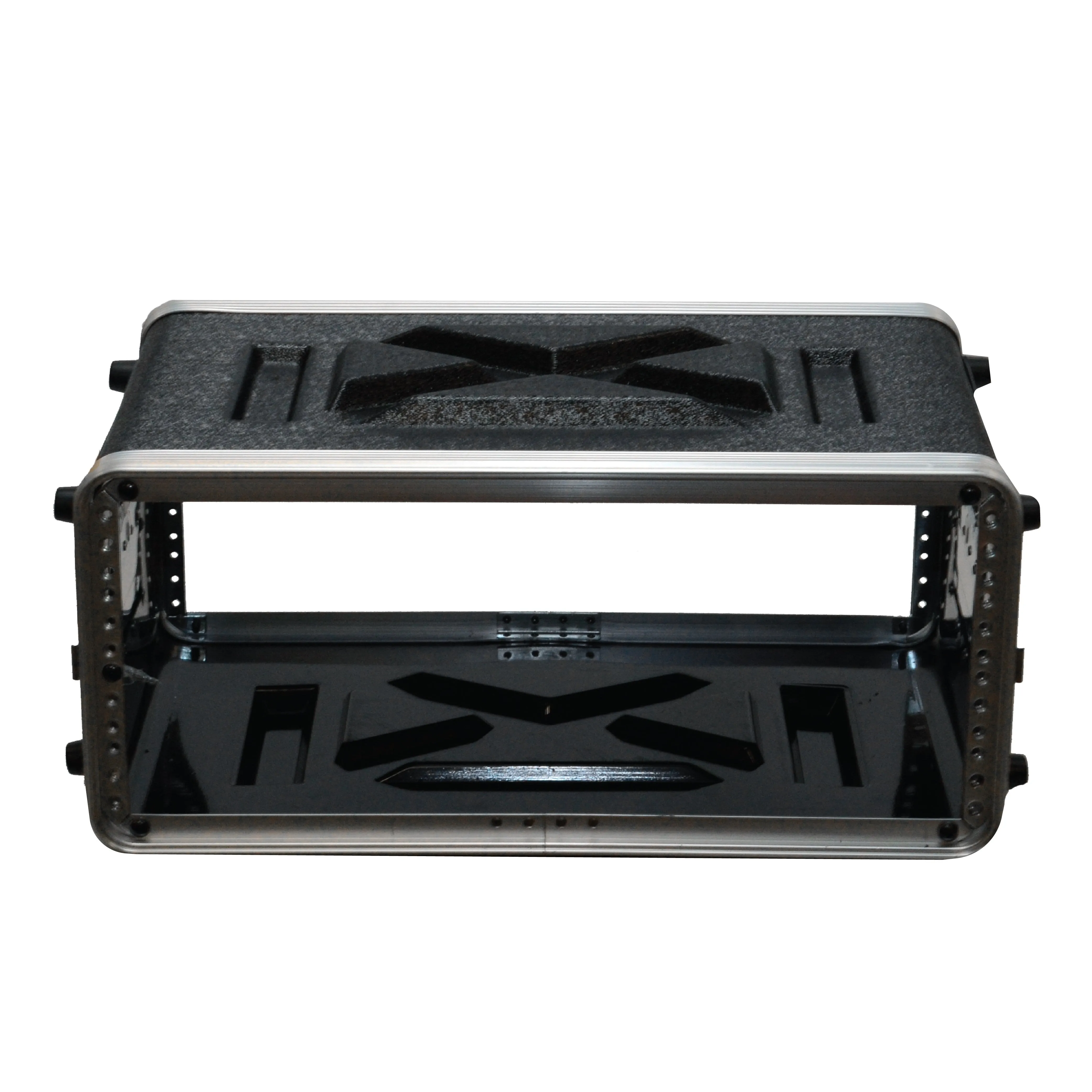 SALWR4S - Lightweight 4 Space Compact ABS Rack Case - 4U PA DJ Shallow Rack Case
