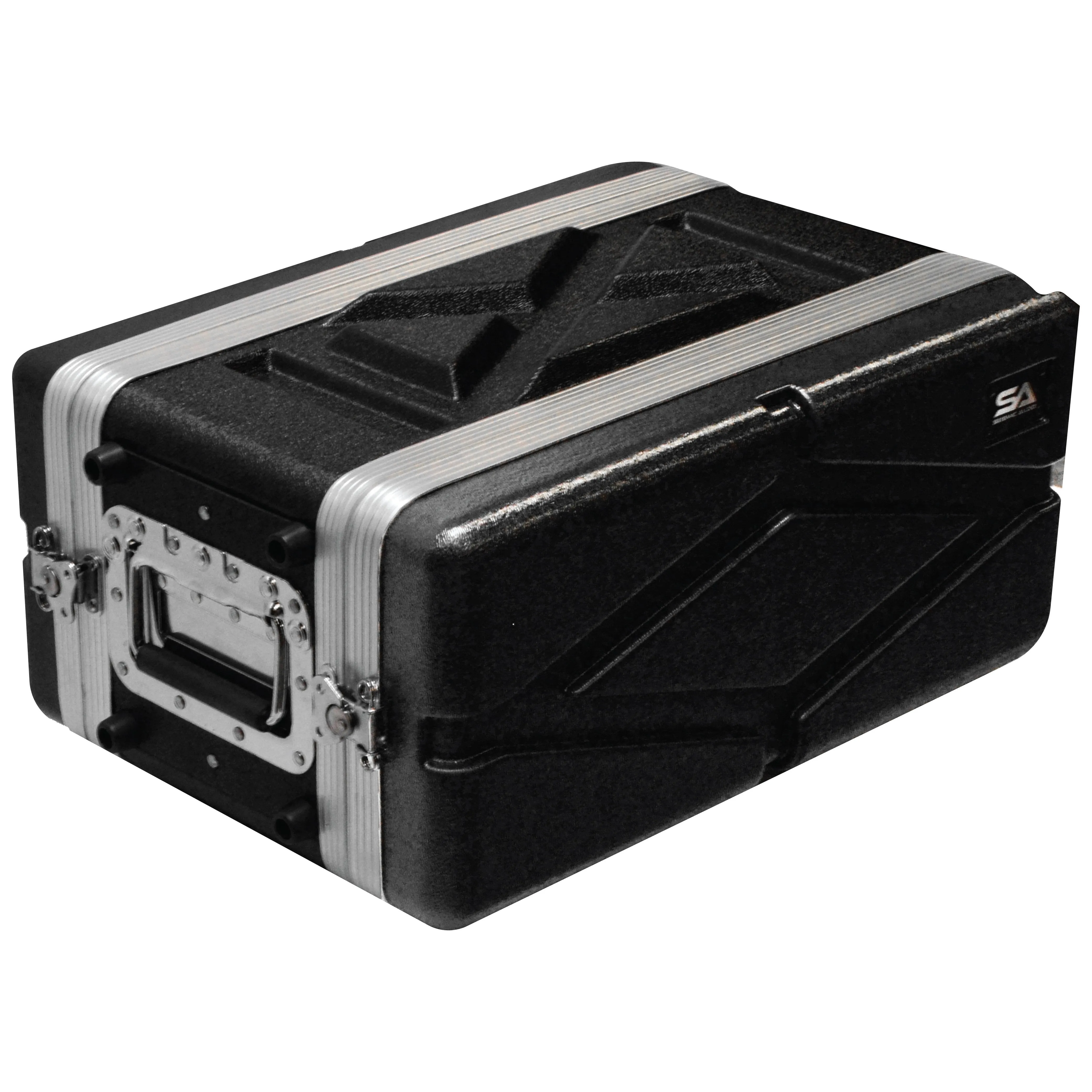 SALWR4S - Lightweight 4 Space Compact ABS Rack Case - 4U PA DJ Shallow Rack Case