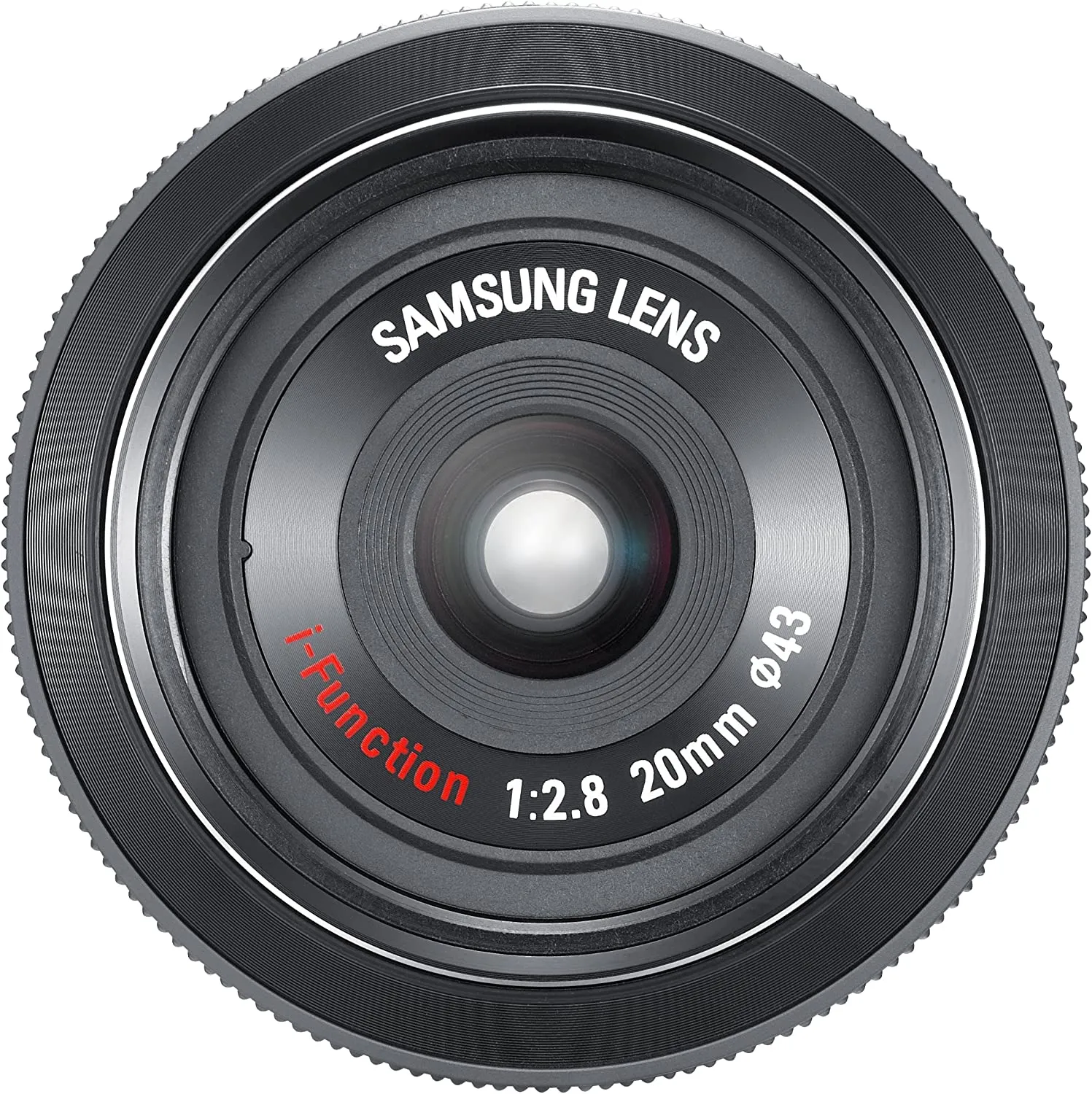 Samsung 20mm F/2.8 Wide Angle Lens For Samsung NX Cameras (Black) (EX-W20NB)