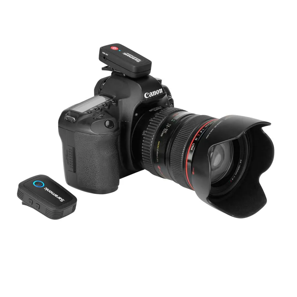 Saramonic Blink 500 B1 Tx Rx 2.4GHz Micro-Wireless Lavalier System W/Camera-Mountable Dual-Receiver