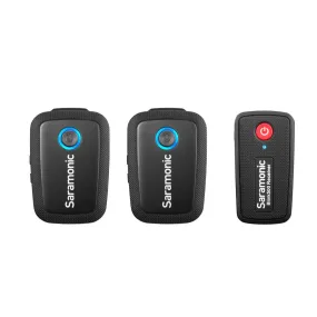 Saramonic Blink 500 B2 Ultracompact 2-Person Wireless Clip-On Mic System with Lavaliers & Dual Receiver