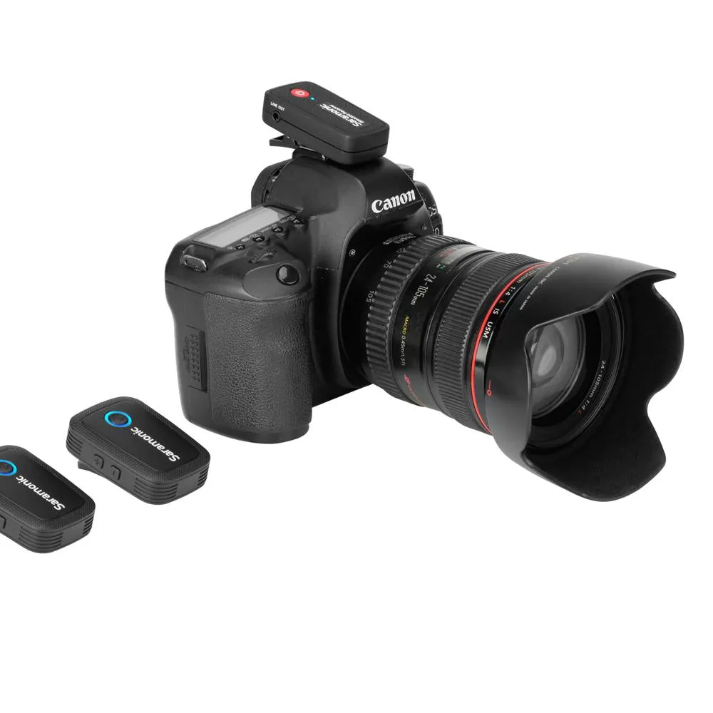 Saramonic Blink 500 B2 Ultracompact 2-Person Wireless Clip-On Mic System with Lavaliers & Dual Receiver