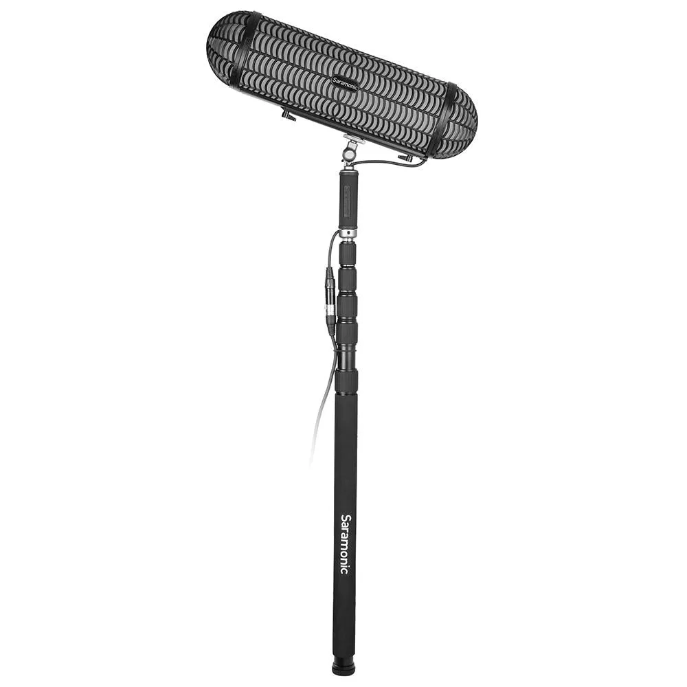Saramonic Magic Boom Pole 5-Section 10' Aluminum Boom Pole with 3/8", 1/4"-20, & 5/8" Mounts