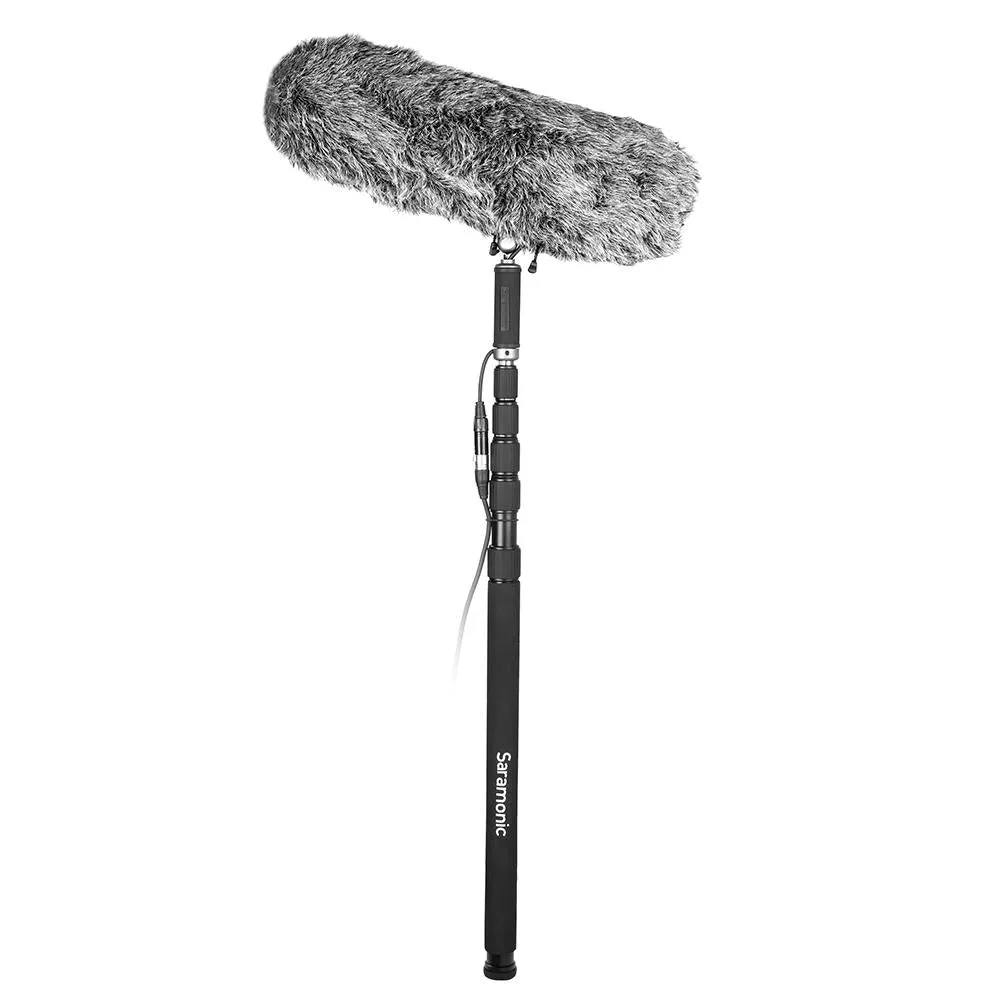 Saramonic Magic Boom Pole 5-Section 10' Aluminum Boom Pole with 3/8", 1/4"-20, & 5/8" Mounts