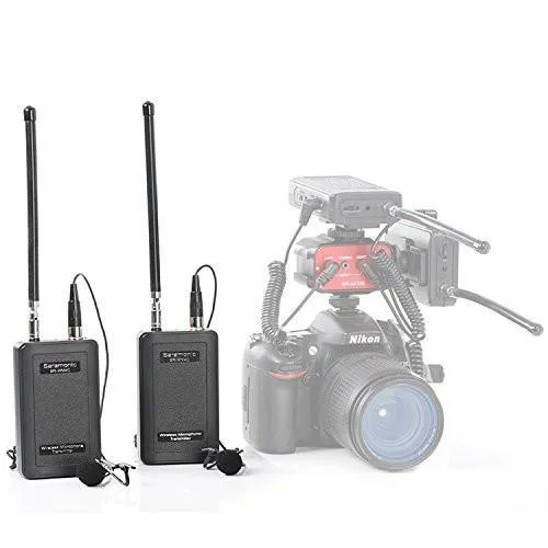 Saramonic SR-WM4C 4-Channel VHF Wireless Lavalier Microphone System