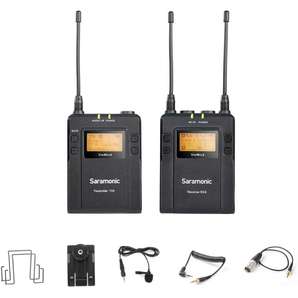 Saramonic UWMIC9 TX9   RX9 Microphone Kit