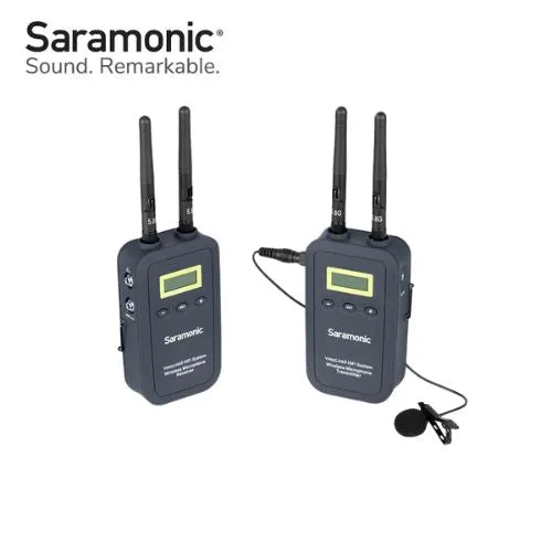 Saramonic VmicLink5 HiFi (TX5 RX5) 5.8GHz SHF Wireless Lavalier Microphone System- 1 Year Warranty