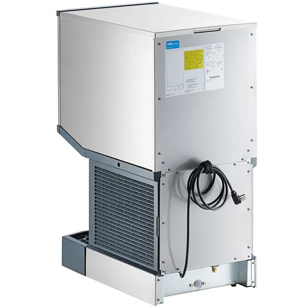 Scotsman HID312AB-1 16" Meridian Push-Button Air Cooled Countertop Nugget Ice Machine and Water Dispenser - 260 Lbs.