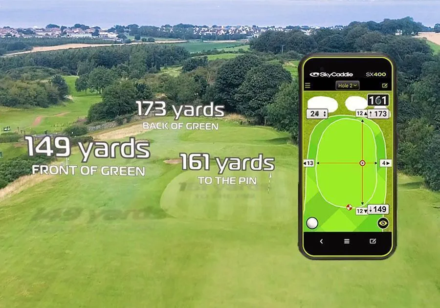SkyCaddie SX400 Golf GPS Rangefinder
