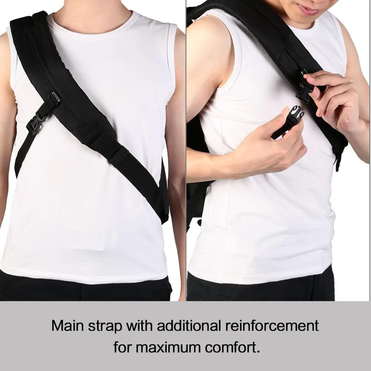 Sling Camera Bag Backpack for Travel Photography 9.06*5.51*14.57 inches