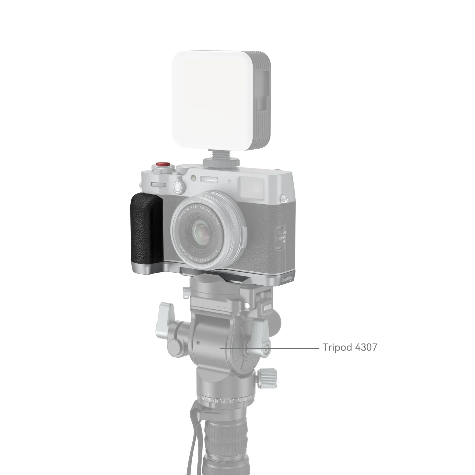SmallRig L-Shape Grip for FUJIFILM X100VI/X100V (Silver)