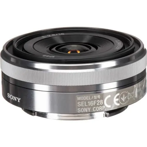Sony 16mm f/2.8 E-mount lens