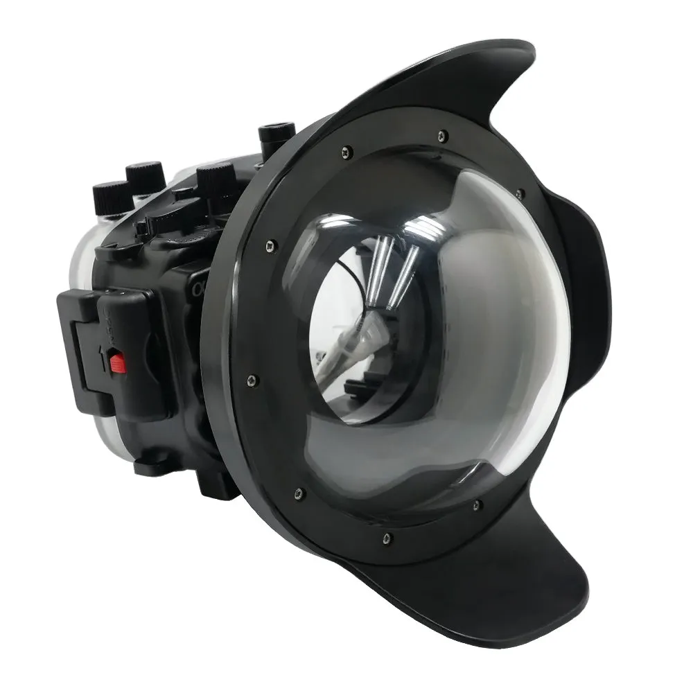 Sony A7 II NG V.2 Series UW camera housing kit with 8" Dome port (Including standard port). Black