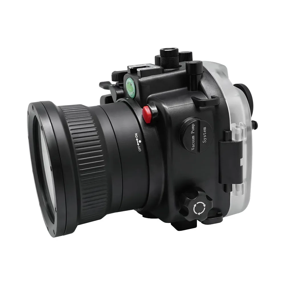 Sony A9 II PRO UW camera housing kit with 8" Dome port V.8 (Including standard port).Black