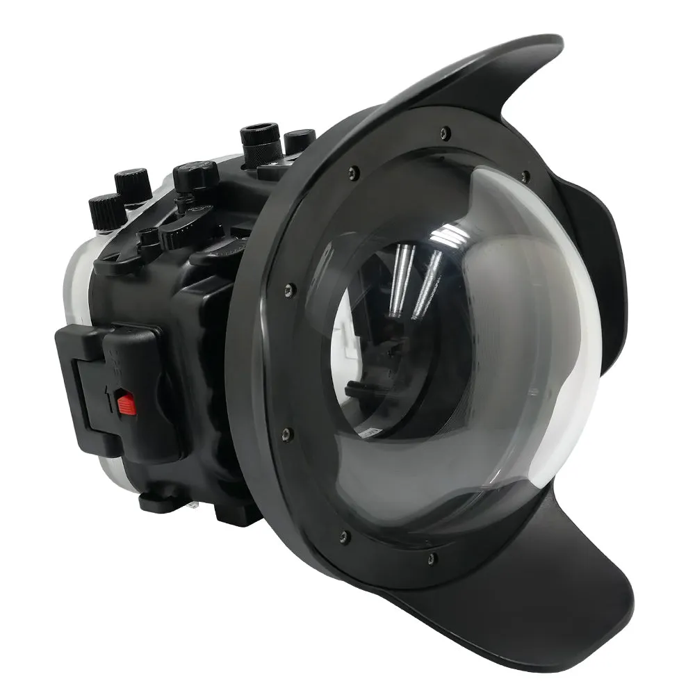 Sony A9 II PRO UW camera housing kit with 8" Dome port V.8 (Including standard port).Black