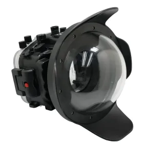 Sony A9 II PRO UW camera housing kit with 8" Dome port V.8 (Including standard port).Black