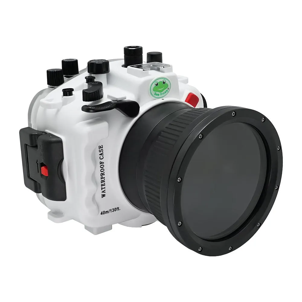Sony A9 II UW camera housing kit with 6" Dome port V.7 Surf (Including standard port).White