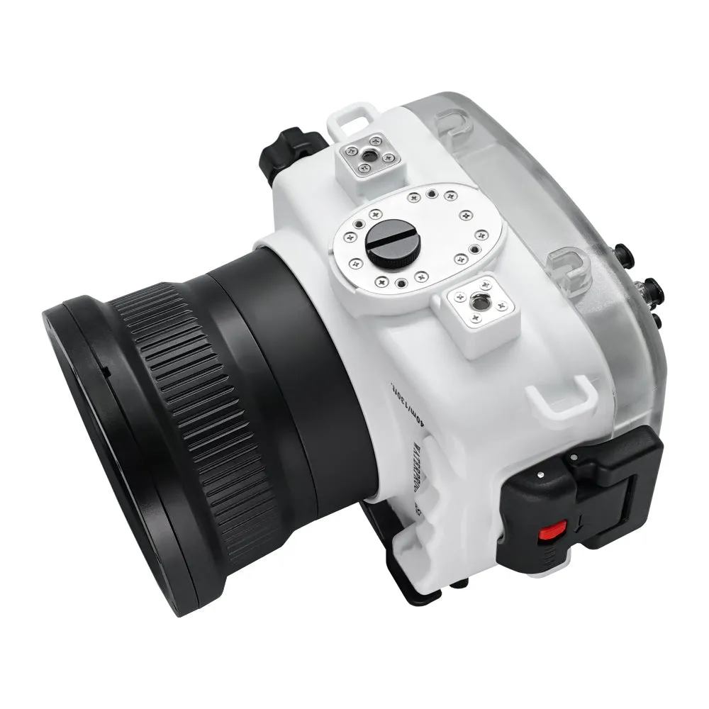 Sony A9 II UW camera housing kit with 6" Dome port V.7 Surf (Including standard port).White