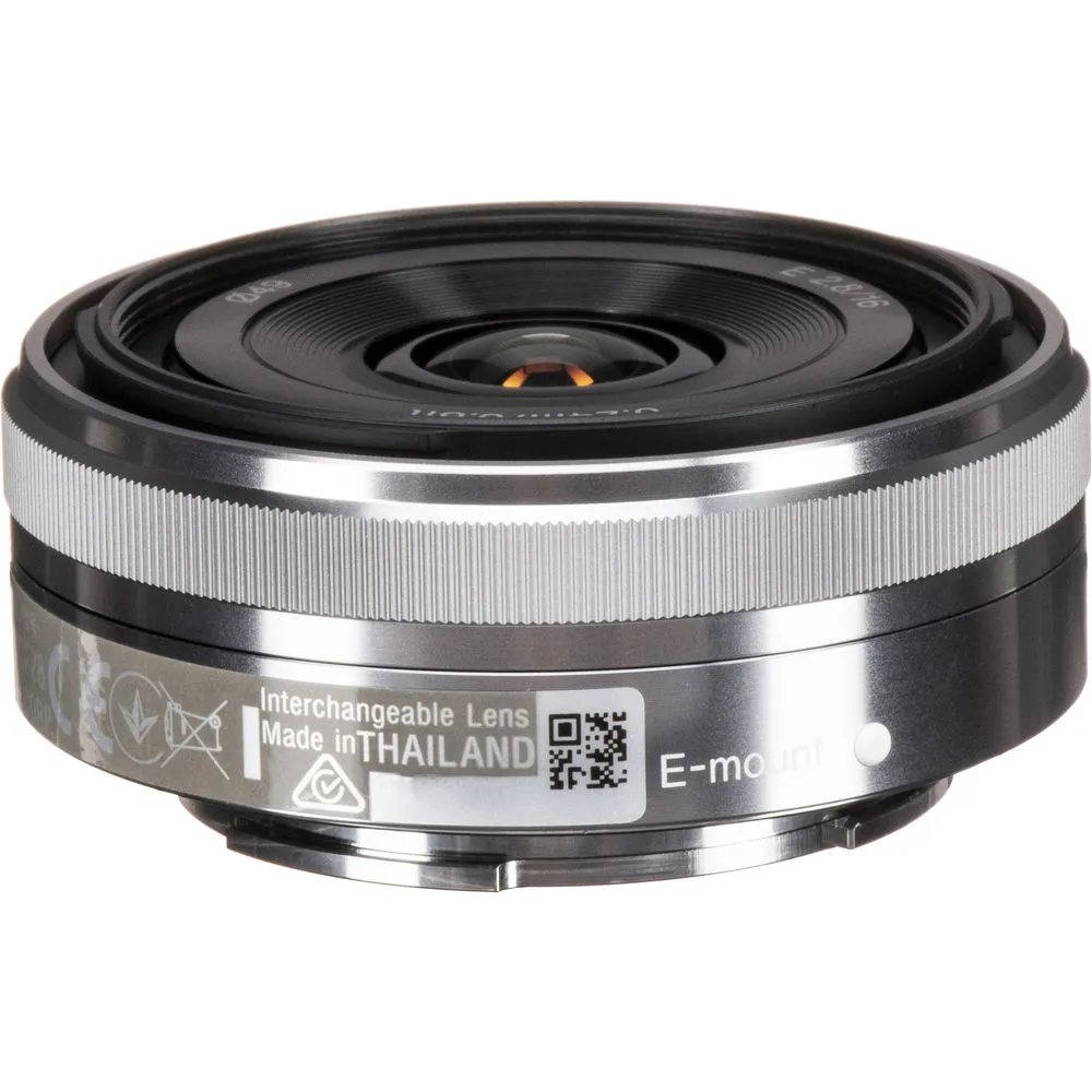 Sony E 16mm f/2.8 Lens | Silver